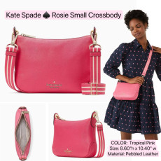 Kate Spade ♠️ Rosie Small Crossbody - Color: Tropical Pink