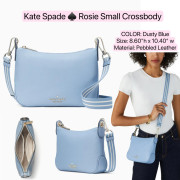 Kate Spade ♠️ Rosie Small Crossbody - Color: Dusty Blue