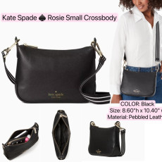 Kate Spade ♠️ Rosie Small Crossbody - Color: Black