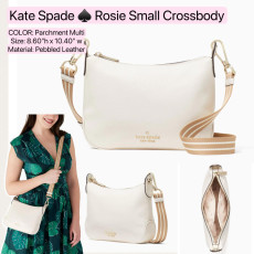 Kate Spade ♠️ Rosie Small Crossbody - Color: Parchment Multi