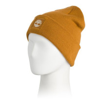 [美國代購] Timberland Cuffed Tonal Patch Beanie - Color: Wheat