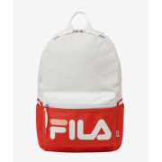 [韓國代購] FILA Color Blocking Coat Backpack #FL921 - Color: Orange Red