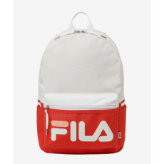 [韓國代購] FILA Color Blocking Coat Backpack #FL921 - Color: Orange Red