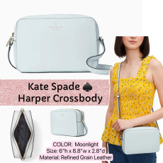 Kate Spade ♠️ Harper Crossbody - Color: Moonlight