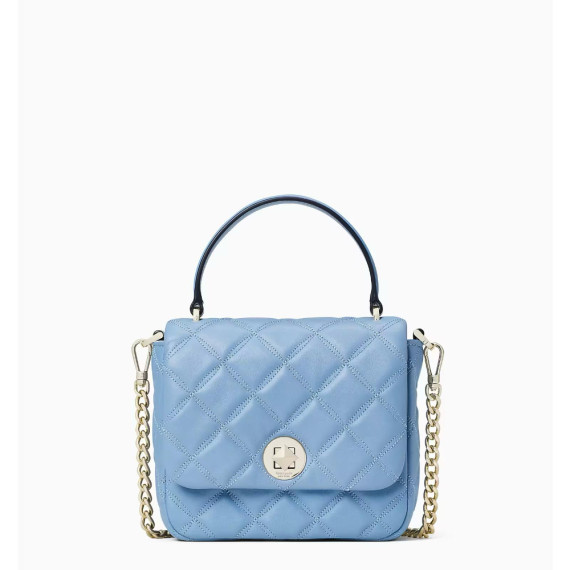 Kate Spade ♠️ Natalia Square Crossbody - Color: Dusty Blue