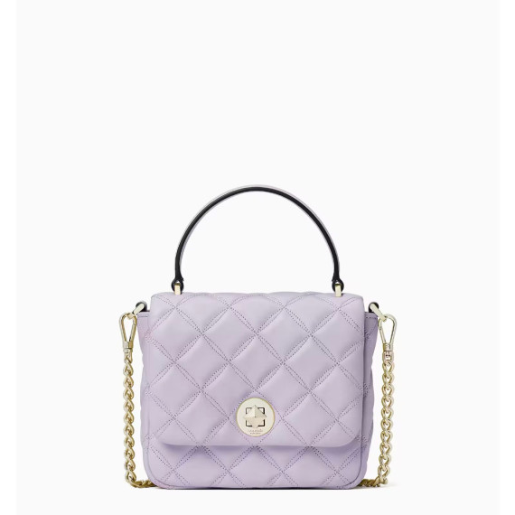 Kate Spade ♠️ Natalia Square Crossbody - Color: Lilac Frost