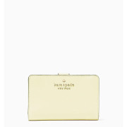 Kate Spade ♠️ Staci Medium Compact Bifold Wallet - Color: Lemon Fondant