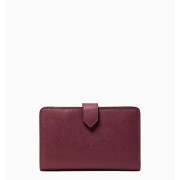 Kate Spade ♠️ Staci Medium Compact Bifold Wallet - Color: Deep Berry