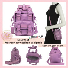 [美國代購] Doughnut Macroon Tiny Ribbon Backpack 