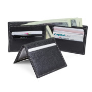 [美國代購] Timberland Mens 100% Leather  Passcase Security Wallet - Color: Black