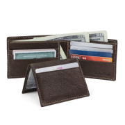 [美國代購] Timberland Mens 100% Leather Passcase Security Wallet - Color: Brown