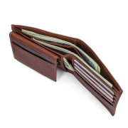 [美國代購] Timberland Mens 100% Leather Passcase Security Wallet - Color: Tan