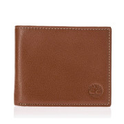 [美國代購] Timberland Mens 100% Leather Passcase Security Wallet - Color: Tan