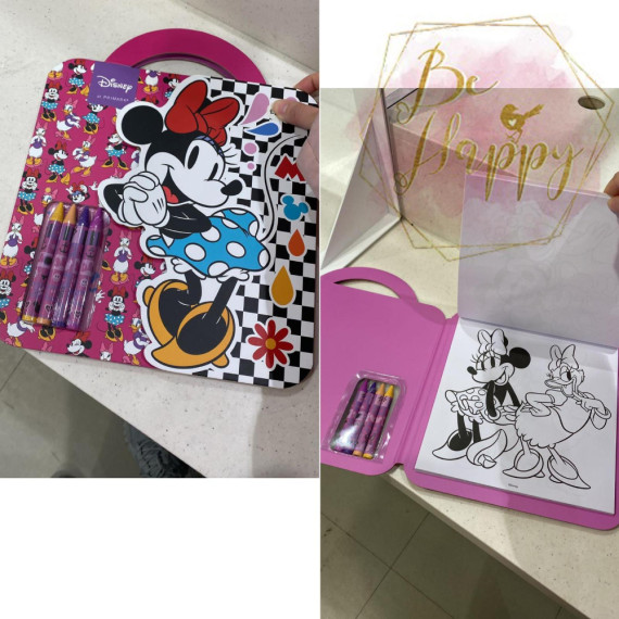 [英國代購] Disney's Minnie Mouse Carry Along Colouring Set（填色套裝）