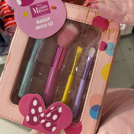 [英國代購] 4pk Disney's Minnie Mouse Makeup Brushes (化妝刷具)