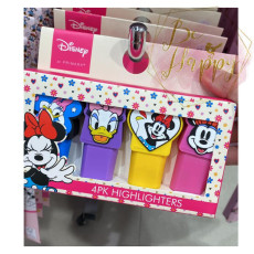 [英國代購] 4pk Disney's Minnie Mouse & Friends Highlighters （螢光筆組）