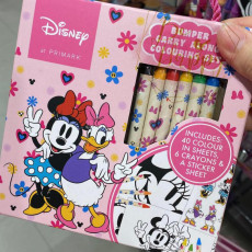 [英國代購] Disney’s Minnie Mouse And Daisy Duck Carry-Along Colouring Set （填色套裝）