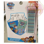 [英國代購] PAW Patrol Colouring Book Play Pack Set（填色套裝）