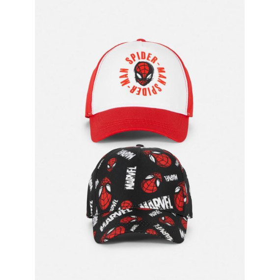 [英國代購] 2pk Marvel Spider-Man Baseball Caps - Color: Red