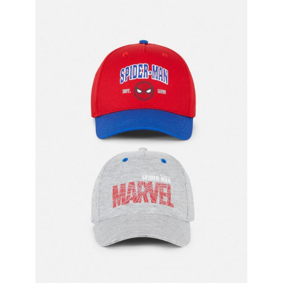 [英國代購] 2pk Marvel Spider-Man Baseball Caps - Color: Multi