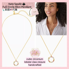 [美國代購] Kate Spade ♠️ Full Circle Mini Pendant - Color: Multi