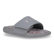 [美國代購] Champion Women's Vital Script Slides [不連鞋盒] - Color:Gray