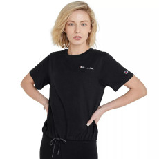 [美國代購] Champion Women's Campus Drawstring Tee - Color: Black