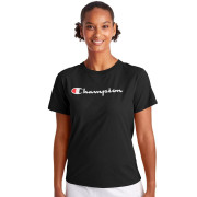 [美國代購] Champion Women's Classic Graphic Tee - Color: Black