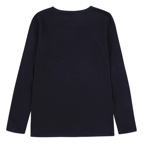 [美國代購] Levi's Big Girls Long Sleeve Graphic Tee - Color: Black