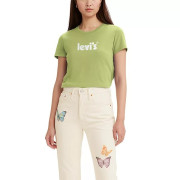 [美國代購] Levi's Women's Logo Perfect Tee - Color: Green