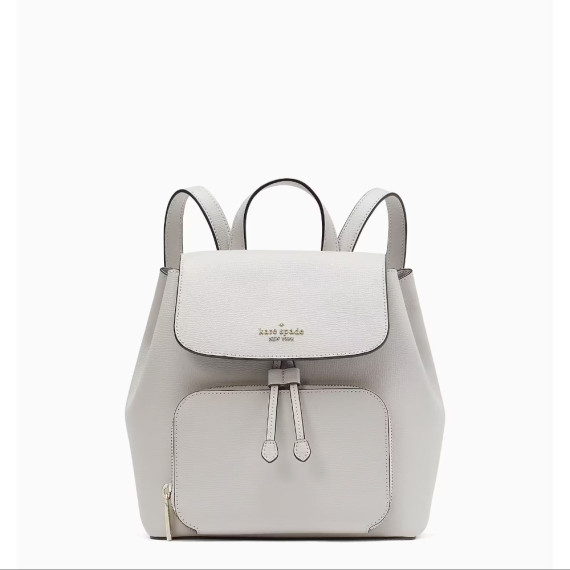 [美國代購] Kate Spade ♠️ Kristi Medium Flap Backpack - Color: Warm Cement