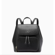 [美國代購] Kate Spade ♠️ Kristi Medium Flap Backpack - Color: Black