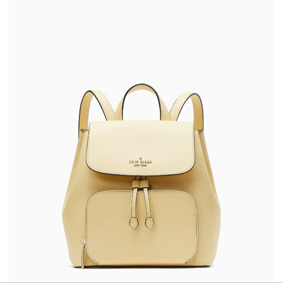 [美國代購] Kate Spade ♠️ Kristi Medium Flap Backpack - Color: Butter