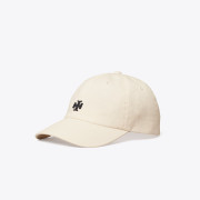 [美國代購] Tory Burch Logo Cap - Color: Ivory Pearl