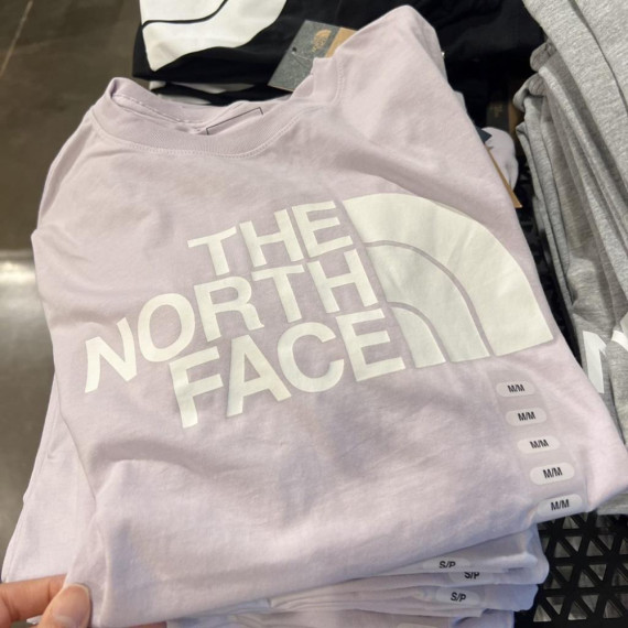 [美國代購] The North Face Women's logo Tee[款式隨機] - Color: Light Purple