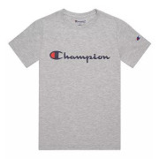 [美國代購] Champion Boys Script Tee - Color: Oxford Heather