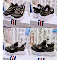 [韓國代購] Fila 童裝閃燈波鞋 #F287(BK)