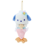 日本直送 2023 年新品 Pochacco 美人魚毛絨公仔吊飾