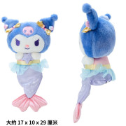 日本直送 2023 年新品 Kuromi  美人魚毛絨公仔