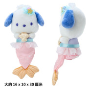 日本直送 2023 年新品 Pochacco 美人魚毛絨公仔