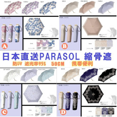 日本直送 PARASOL 縮骨遮