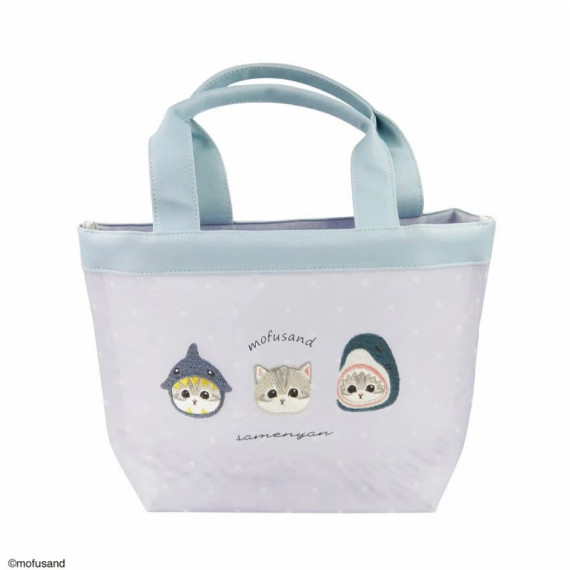 [日本直送] Mofusand 新品 mini tote mesh (Shark Nyan)