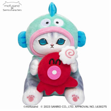 ［日本代購］mofusand x Sanrio Characters Hangyodon   (H 23cm)