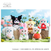 ［日本代購］mofusand x Sanrio Characters Hangyodon   (H 23cm)