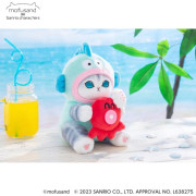 ［日本代購］mofusand x Sanrio Characters Hangyodon   (H 23cm)