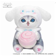 ［日本代購］mofusand x Sanrio Characters Cinnamoroll  (H 21cm)