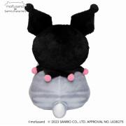 ［日本代購］mofusand x Sanrio Characters Kuromi  (H 26cm)