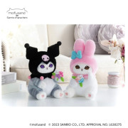 ［日本代購］mofusand x Sanrio Characters Kuromi  (H 26cm)