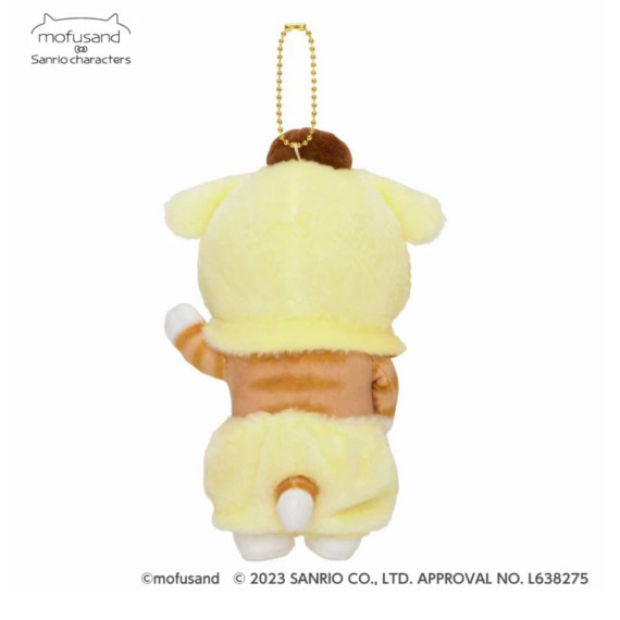 ［日本代購］mofusand x Sanrio Characters Pompompurin(H 18cm)