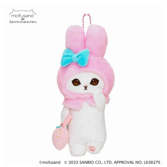 ［日本代購］mofusand x Sanrio Characters My Melody(H 22cm)